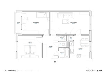 Prodej bytu 3+1 v družstevním vlastnictví 77 m², Hradec Králové