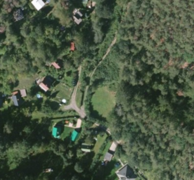 satelitní snímek - Prodej pozemku 1457 m², Rabyně