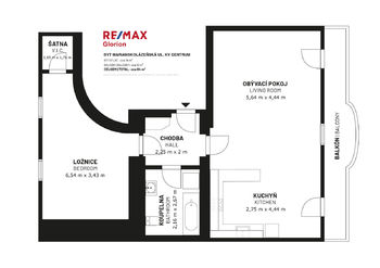 Prodej bytu 2+kk v osobním vlastnictví 63 m², Karlovy Vary