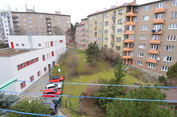Pohled z balkonu  - Prodej bytu 2+1 v osobním vlastnictví 55 m², Brno