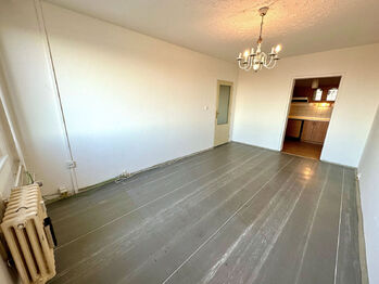 Obytná místnost - Prodej bytu 2+kk v osobním vlastnictví 42 m², Praha 6 - Ruzyně