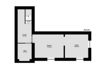 Pronájem domu 158 m², Praha 5 - Lipence