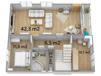 Prodej domu 280 m², Újezd