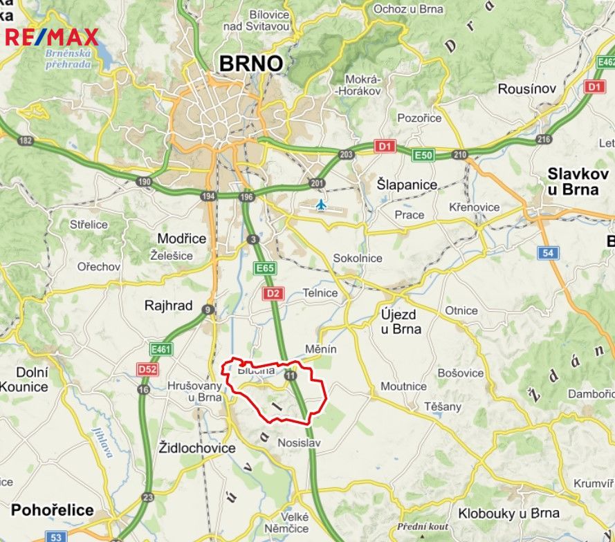 Prodej pozemku, 276 m2, Blučina