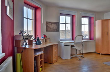 Obývací pokoj - Prodej bytu 1+1 v osobním vlastnictví 52 m², Brno