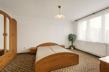 Ložnice - Prodej bytu 3+1 v osobním vlastnictví 66 m², České Budějovice
