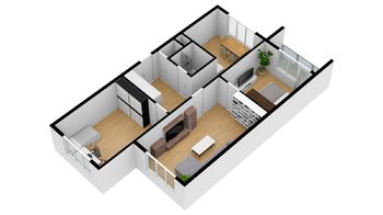 Pronájem bytu 3+1 v osobním vlastnictví 80 m², Rokycany