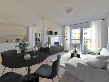 Prodej bytu 3+1 v osobním vlastnictví 61 m², Milovice