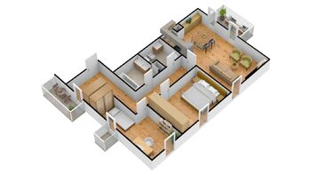 Pronájem bytu 3+kk v osobním vlastnictví 94 m², Hradec Králové