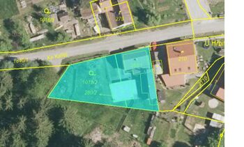 katastrální mapa - Prodej domu 98 m², Větřní