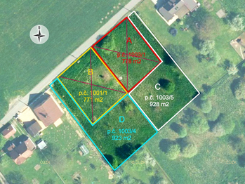 Prodej pozemku 931 m², Orlová