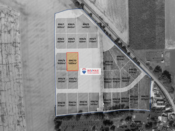 Prodej pozemku 1029 m², Líšnice