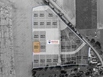 Prodej pozemku 1012 m², Líšnice