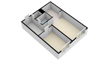 Pronájem bytu 2+kk v družstevním vlastnictví 45 m², Praha 9 - Letňany