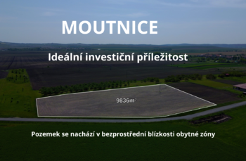 Prodej pozemku 9836 m², Moutnice (ID 268-NP01777)