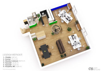 Prodej bytu atypický v osobním vlastnictví 146 m², Praha 10 - Vinohrady