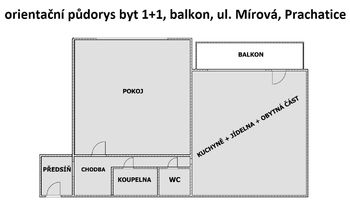 Prodej bytu 1+1 v družstevním vlastnictví 42 m², Prachatice