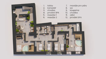 varianta řešením spa - Pronájem obchodních prostor 169 m², Praha 1 - Nové Město