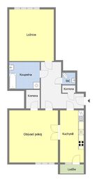 Pronájem bytu 2+1 v osobním vlastnictví 83 m², Praha 3 - Vinohrady