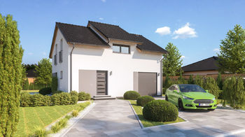 Nízkoenergetický dům 4+kk s garáží ve Svinošicích - Prodej pozemku 310 m², Svinošice