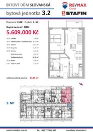Prodej bytu 2+kk v osobním vlastnictví 57 m², Plzeň