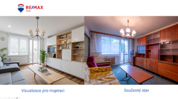 Prodej bytu 3+1 v osobním vlastnictví 68 m², Praha 8 - Střížkov