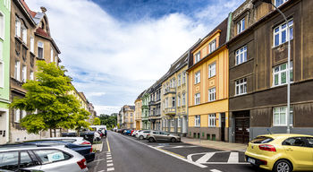Pohled na ulici Ruská, Teplice - Prodej nájemního domu 294 m², Teplice