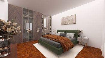 takto může vaše ložnice vypadat po rekonstrukci - Prodej bytu 3+1 v osobním vlastnictví 99 m², Zdice