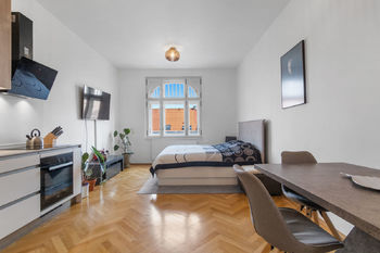 Prodej bytu 1+kk v osobním vlastnictví 43 m², Praha 7 - Bubeneč