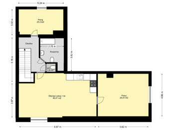 Prodej bytu 3+kk v osobním vlastnictví 181 m², Třebestovice