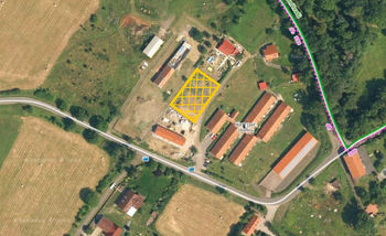 Prodej pozemku 1001 m², Třebušín