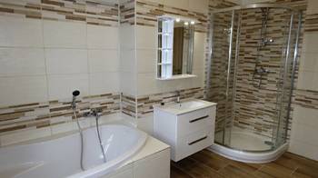 koupelna - Pronájem bytu 2+1 v osobním vlastnictví 67 m², Žatec 