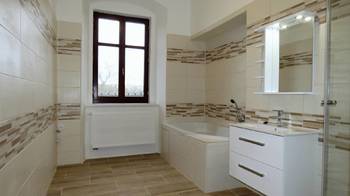 koupelna - Pronájem bytu 2+1 v osobním vlastnictví 67 m², Žatec