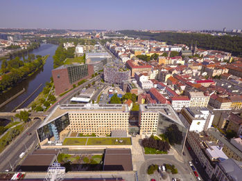 Pronájem kancelářských prostor 1059 m², Praha 8 - Karlín