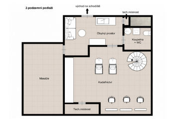 Prodej obchodních prostor 151 m², Praha 4 - Michle