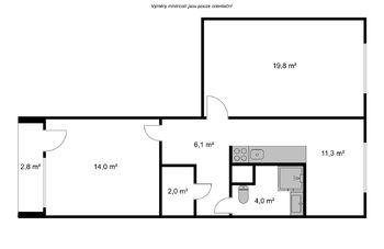 Prodej bytu 2+1 v osobním vlastnictví 65 m², Hrádek nad Nisou