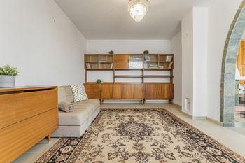 Obývací pokoj - Prodej domu 125 m², Slapy