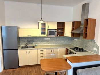 kuchyňská linka - Prodej bytu 2+kk v osobním vlastnictví 46 m², Praha 9 - Libeň