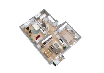 Prodej bytu 3+kk v osobním vlastnictví 70 m², Chrudim