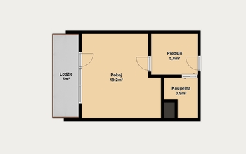 Prodej bytu 1+kk v osobním vlastnictví 36 m², Brno
