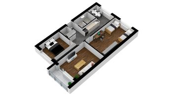Prodej bytu 3+1 v osobním vlastnictví 73 m², Hlubočky