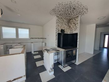 obývací pokoj - Prodej domu 135 m², Borovany
