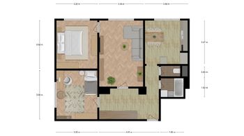 Prodej bytu 3+1 v osobním vlastnictví 77 m², Pardubice