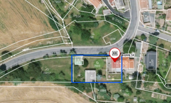 Katastrální mapa - Prodej domu 211 m², Červené Pečky