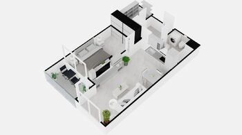 Prodej bytu 2+kk v družstevním vlastnictví 54 m², Praha 5 - Hlubočepy