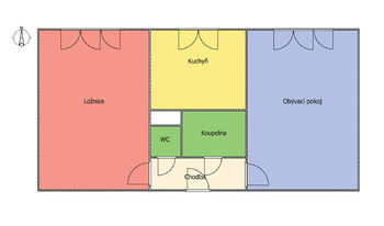 Prodej bytu 2+1 v osobním vlastnictví 56 m², Svitavy