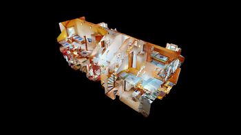 3D půdorys - Prodej hotelu 180 m², Jablonné v Podještědí