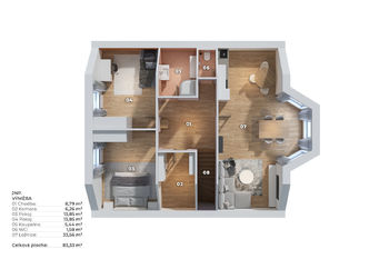 Prodej domu 214 m², Chýně