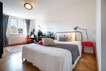 Ložnice 2 - Prodej bytu 3+kk v družstevním vlastnictví 72 m², Praha 2 - Vinohrady