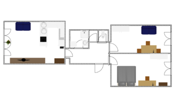 Plánek bytu - Prodej bytu 3+kk v družstevním vlastnictví 72 m², Praha 2 - Vinohrady
